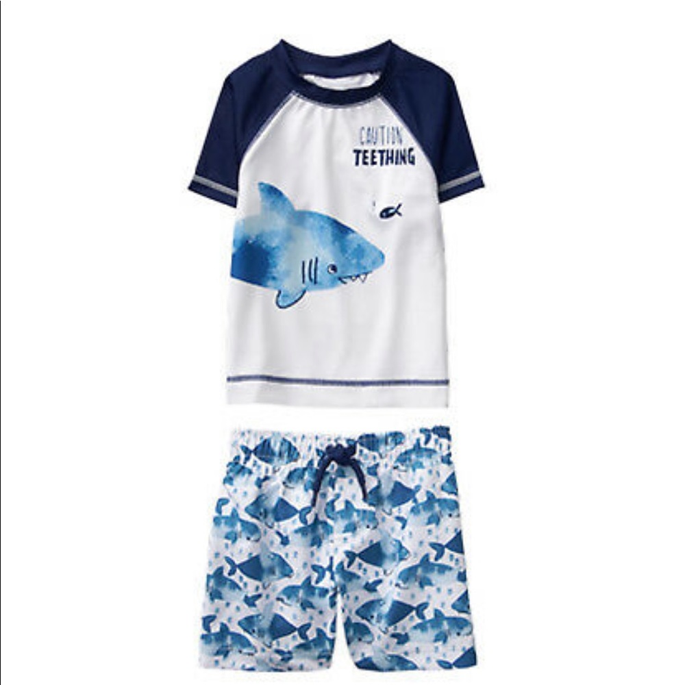 Gymboree swim Trunk Set
